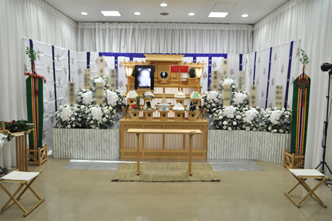 神道祭壇と代々幡斎場にこだわったお葬式